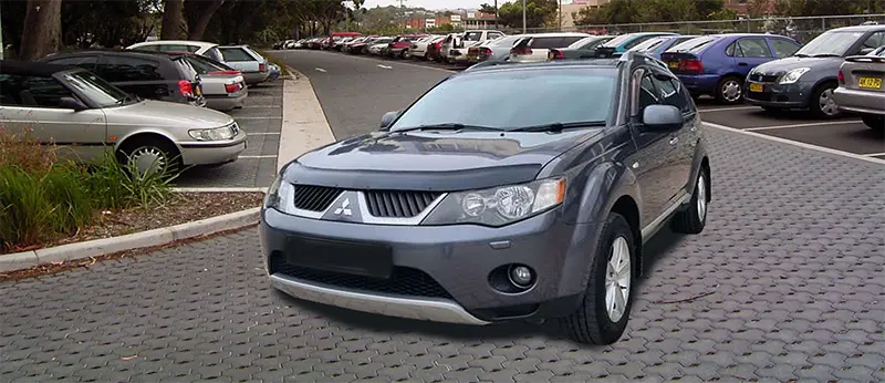 The second generation of the Mitsubishi Outlander